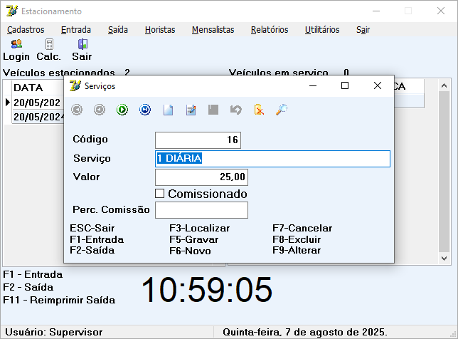 Sistema para Estacionamento